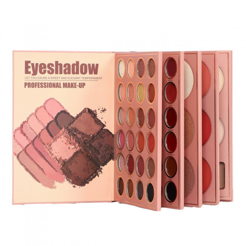 Professional Cosmetic Collection Contour Eyeshadow Blush Highlight Combination Set 11504463216908-1