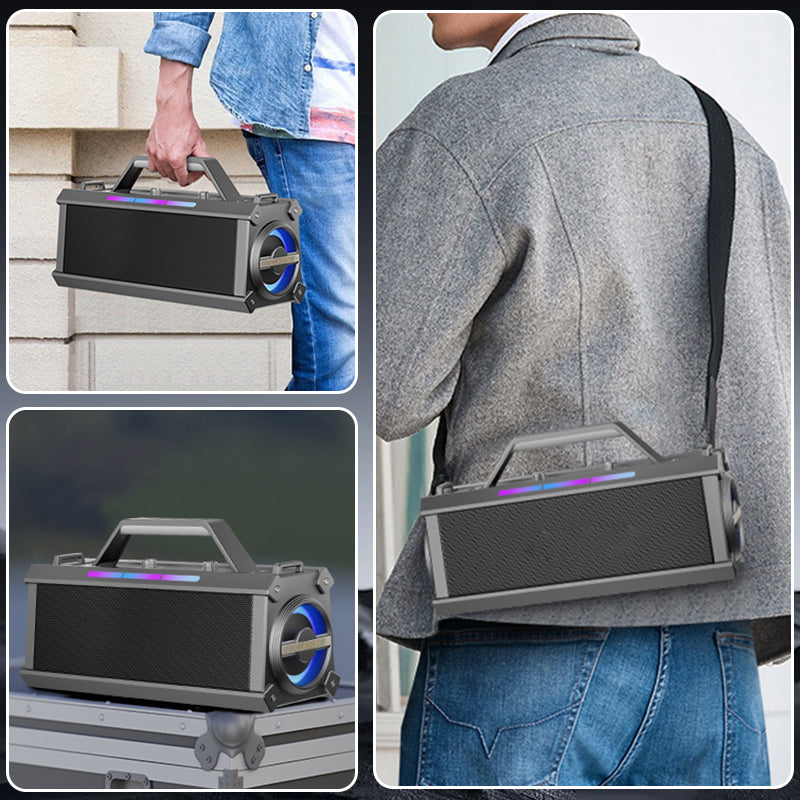 200W Bluetooth Karaoke Speaker With Wireless Microphone 9706842751278-1