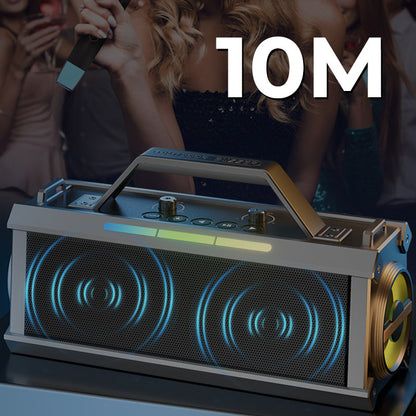 200W Bluetooth Karaoke Speaker With Wireless Microphone 9706842751278-1