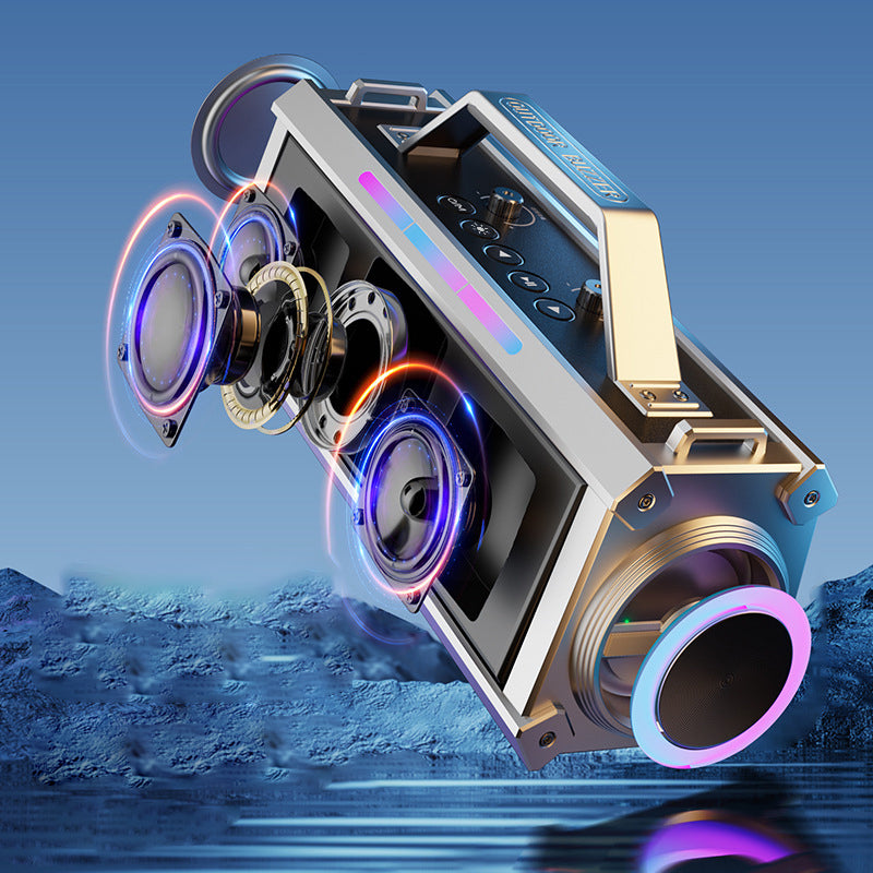 200W Bluetooth Karaoke Speaker With Wireless Microphone 9706842751278-1