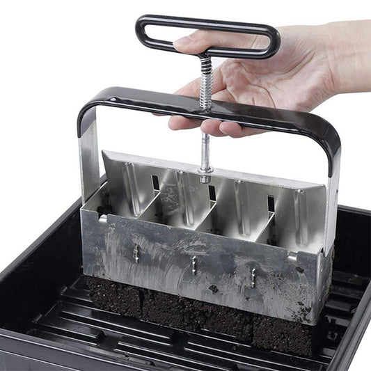 Soil Block Maker for Healthy Plant Growth and Eco-Friendly Gardening 15058698174790-1