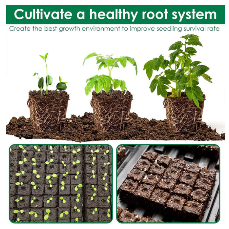 Soil Block Maker for Healthy Plant Growth and Eco-Friendly Gardening 15058698174790-1