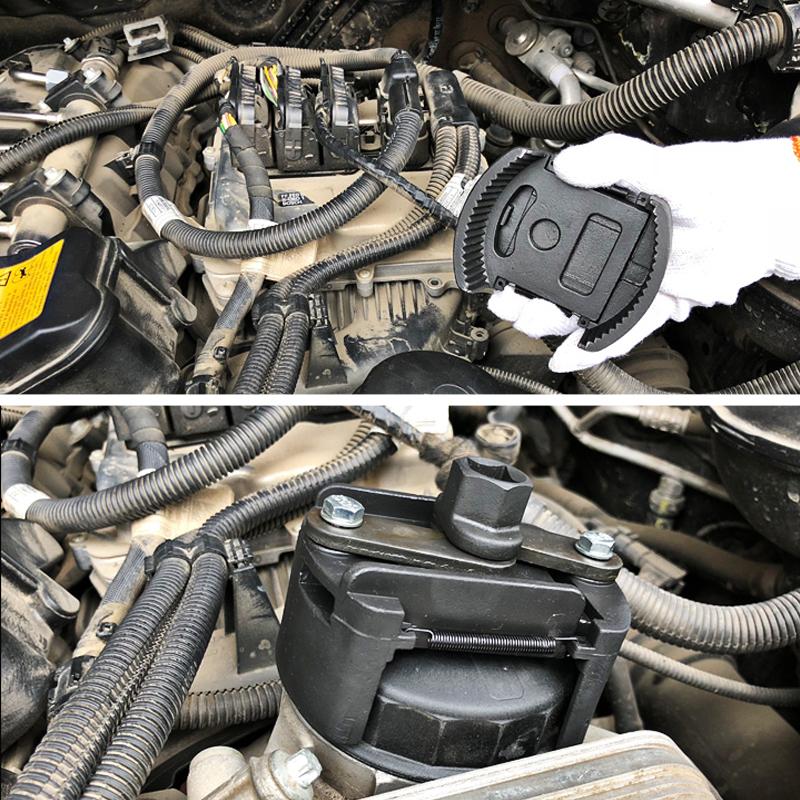 Adjustable Oil Filter Wrench for Quick and Easy Car Maintenance 15073068876102-1