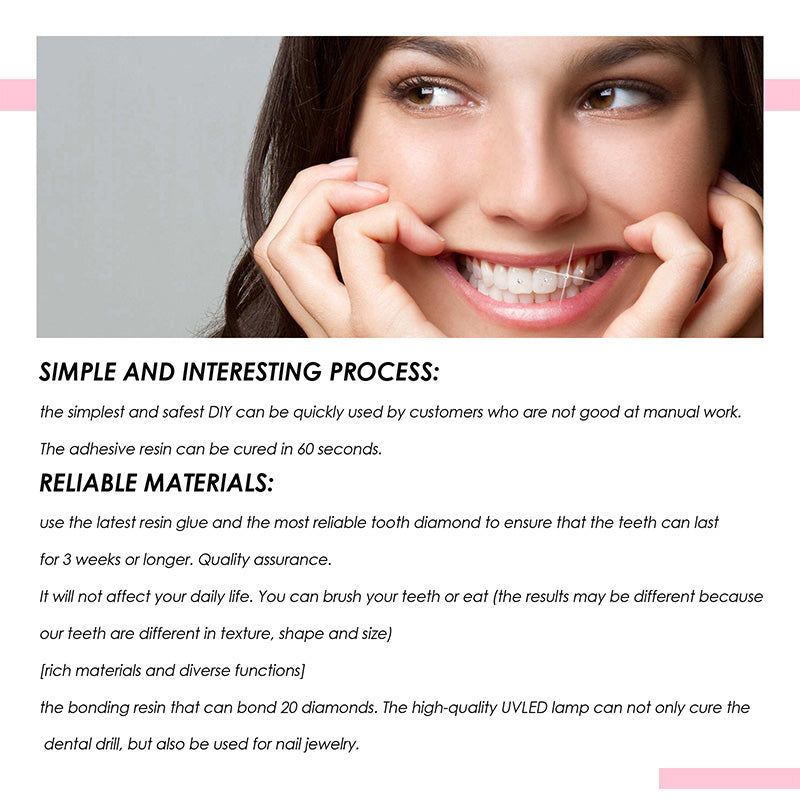 Tooth Gem Kit With Curing Light ＆ Glue 10157624623415-1