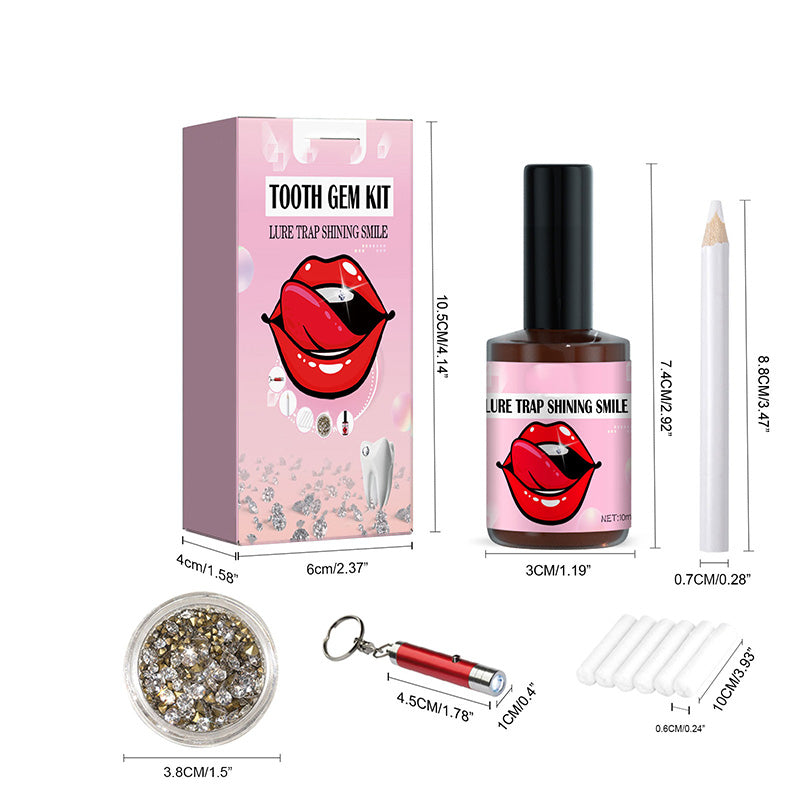 Tooth Gem Kit With Curing Light ＆ Glue 10157624623415-1