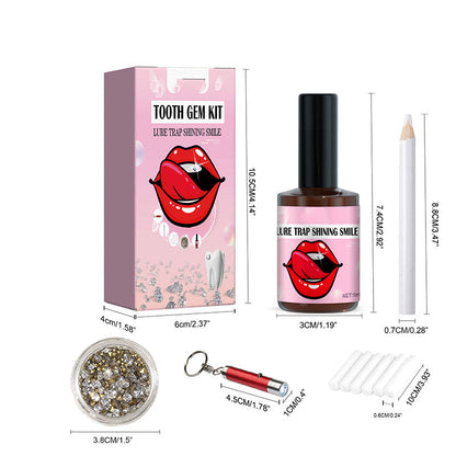 Tooth Gem Kit With Curing Light ＆ Glue 10157624623415-1