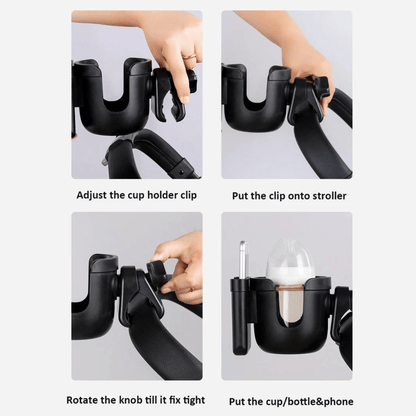 Universal Stroller Cup And Phone Holder For Easy Feeding 14993506828614-1