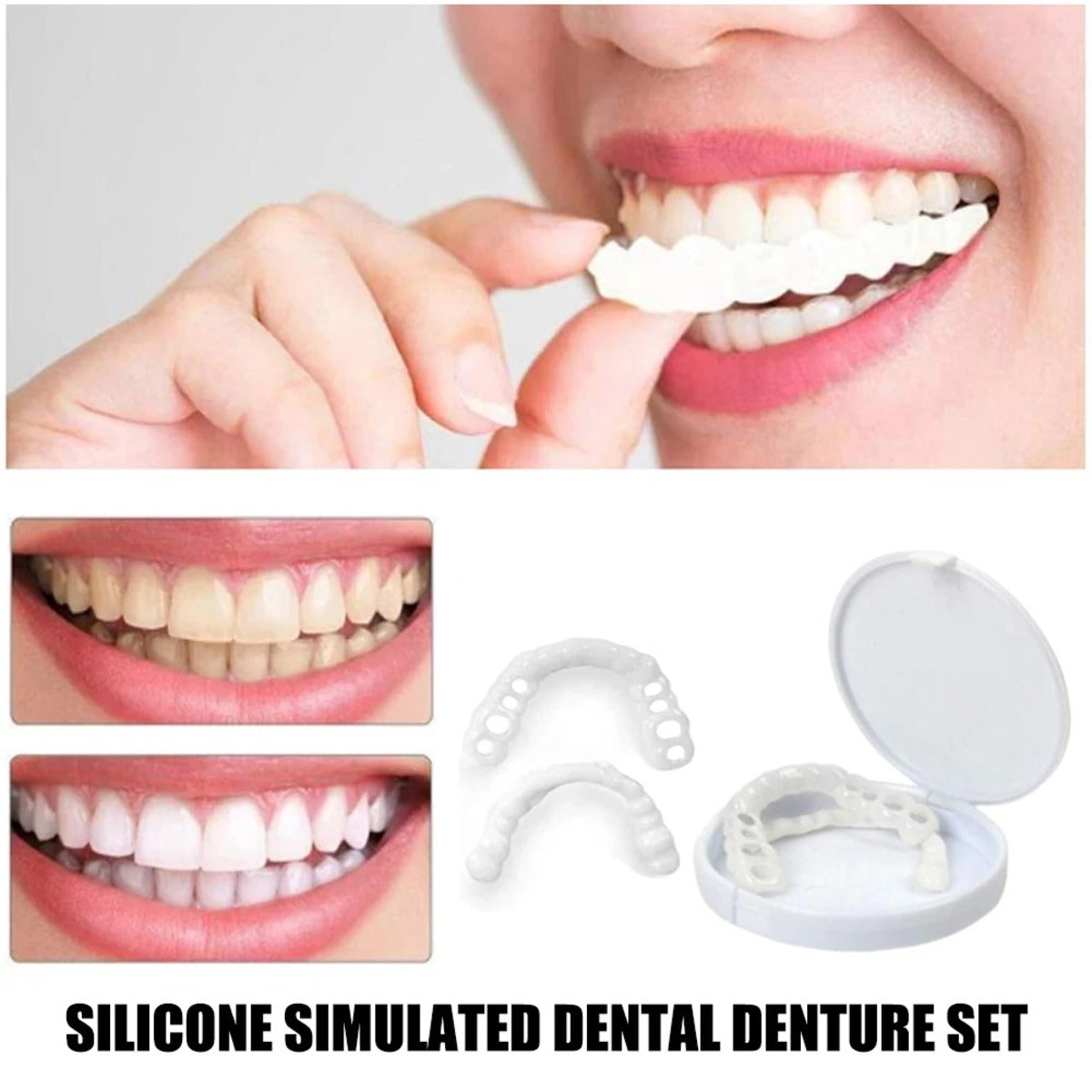 Dental Aligner For Whitening Teeth And Invisible Orthodontic Comfort