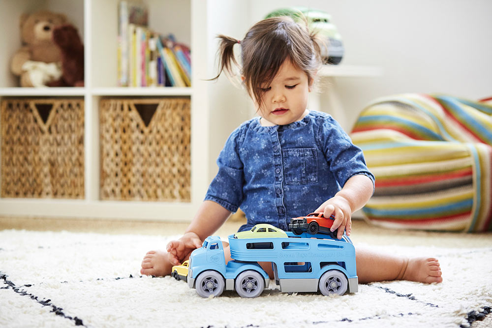 Toy Car Carrier Truck with Small Cars for Kids Playtime 8174774223069-1