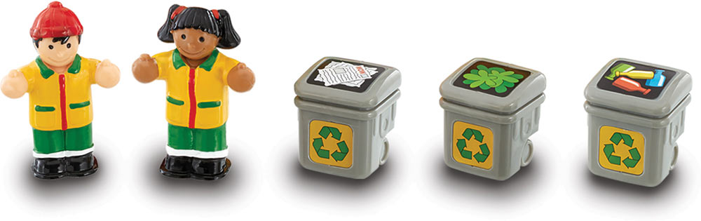 Recycling Truck Toy for Kids Learning Sorting and Motor Skills 8174782316765-1