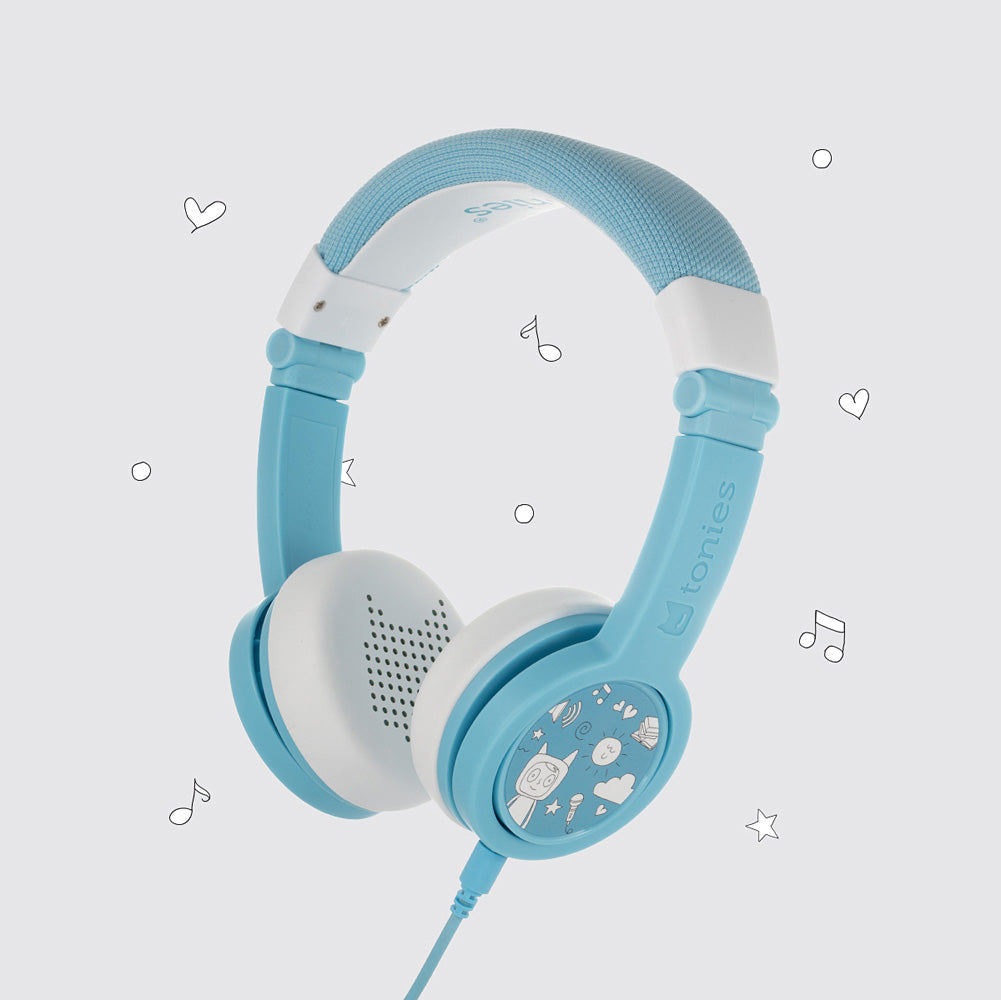 Blue Kids Headphones with Soft Cushions and Safe Volume Control 8174793851101-1