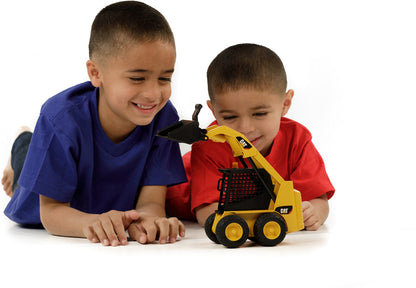 Realistic Construction Skid Steer Loader Toy Truck for Kids Playtime Fun 8174539014365-1