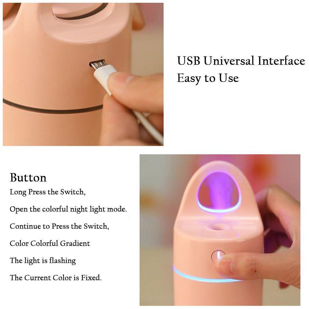 USB Humidifier Air Aroma Diffuser Mist Maker 6851949887588-1
