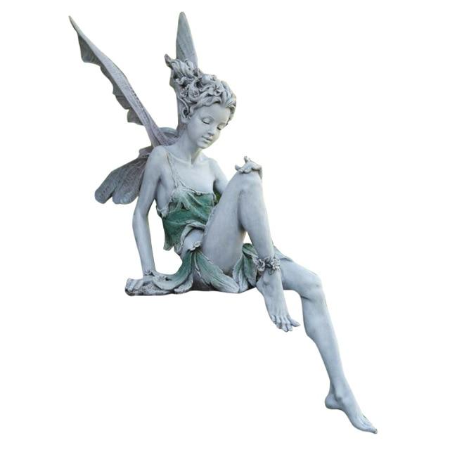 Tudor And Turek Sitting Fairy Statue 6646502752410-1
