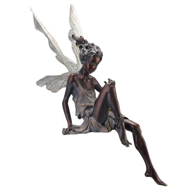 Tudor And Turek Sitting Fairy Statue 6646502752410-1
