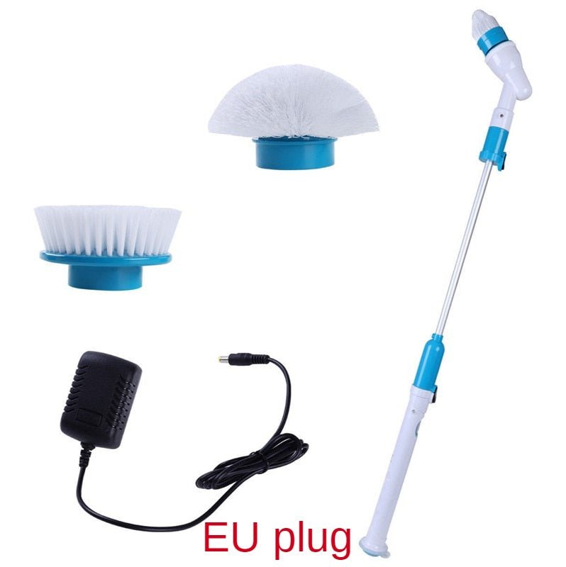 Cordless Power Scrubber With 3 Brush Heads And Telescopic Handle 8745960177998-1