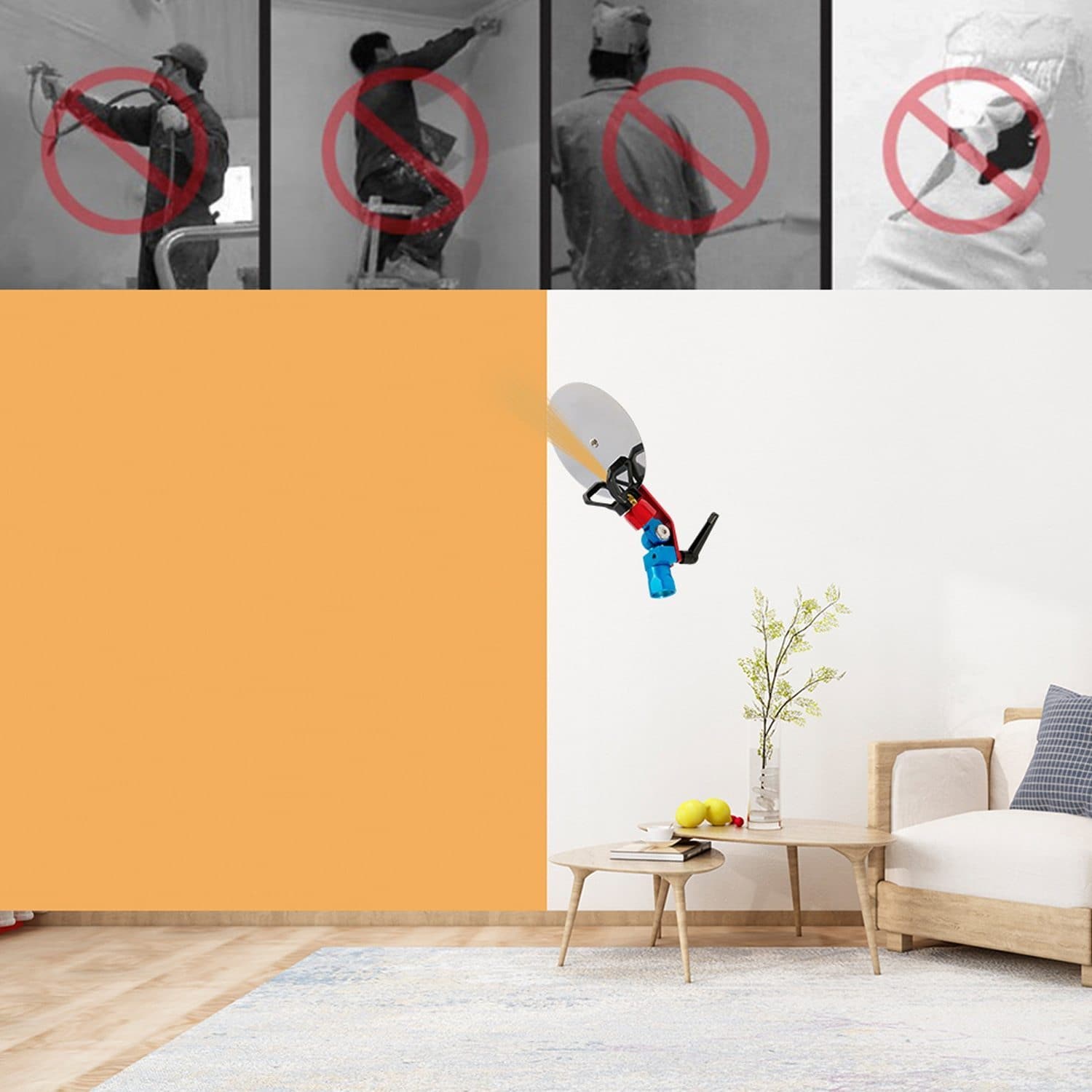 Universal Paint Spray Tool Adjustable Airless Nozzle Professional Painting Equipment 14814325244230-1