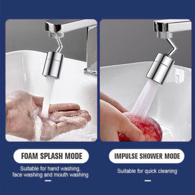 Universal Splash Filter Faucet Extender For Kitchen Sink Water Saving 5769190670490-1