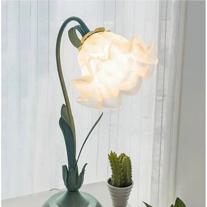Classic Vintage Adjustable Flower Table Lamp – Stylish and Functional Light 10057944957267-1