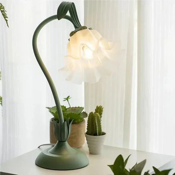 Classic Vintage Adjustable Flower Table Lamp – Stylish and Functional Light 10057944957267-1