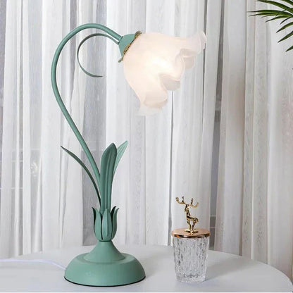 Classic Vintage Adjustable Flower Table Lamp – Stylish and Functional Light 10057944957267-1