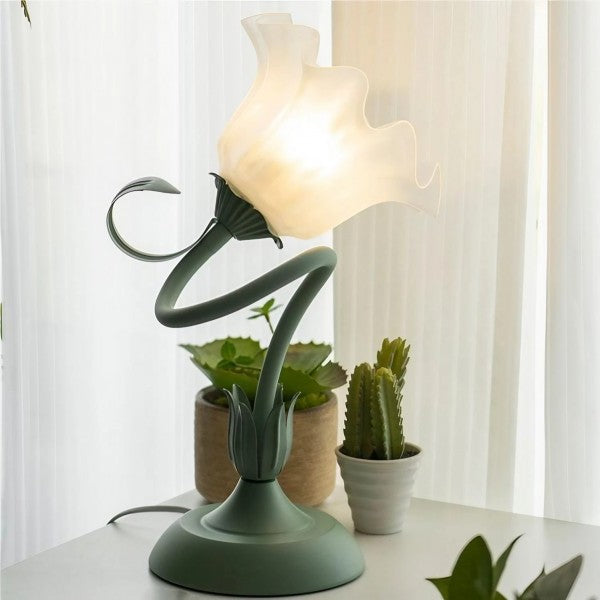 Classic Vintage Adjustable Flower Table Lamp – Stylish and Functional Light 10057944957267-1