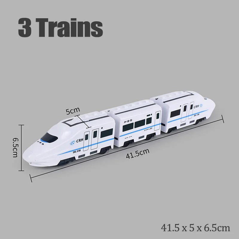 Kids Automatic Direction Changing Self-Driving Train Toy With Lights 10521987023194-1