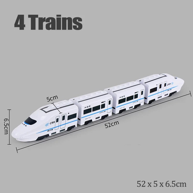 Kids Automatic Direction Changing Self-Driving Train Toy With Lights 10521987023194-1