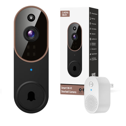 Smart Wireless Video Doorbell For Home Security And Visitor Monitoring 9044901495004-1