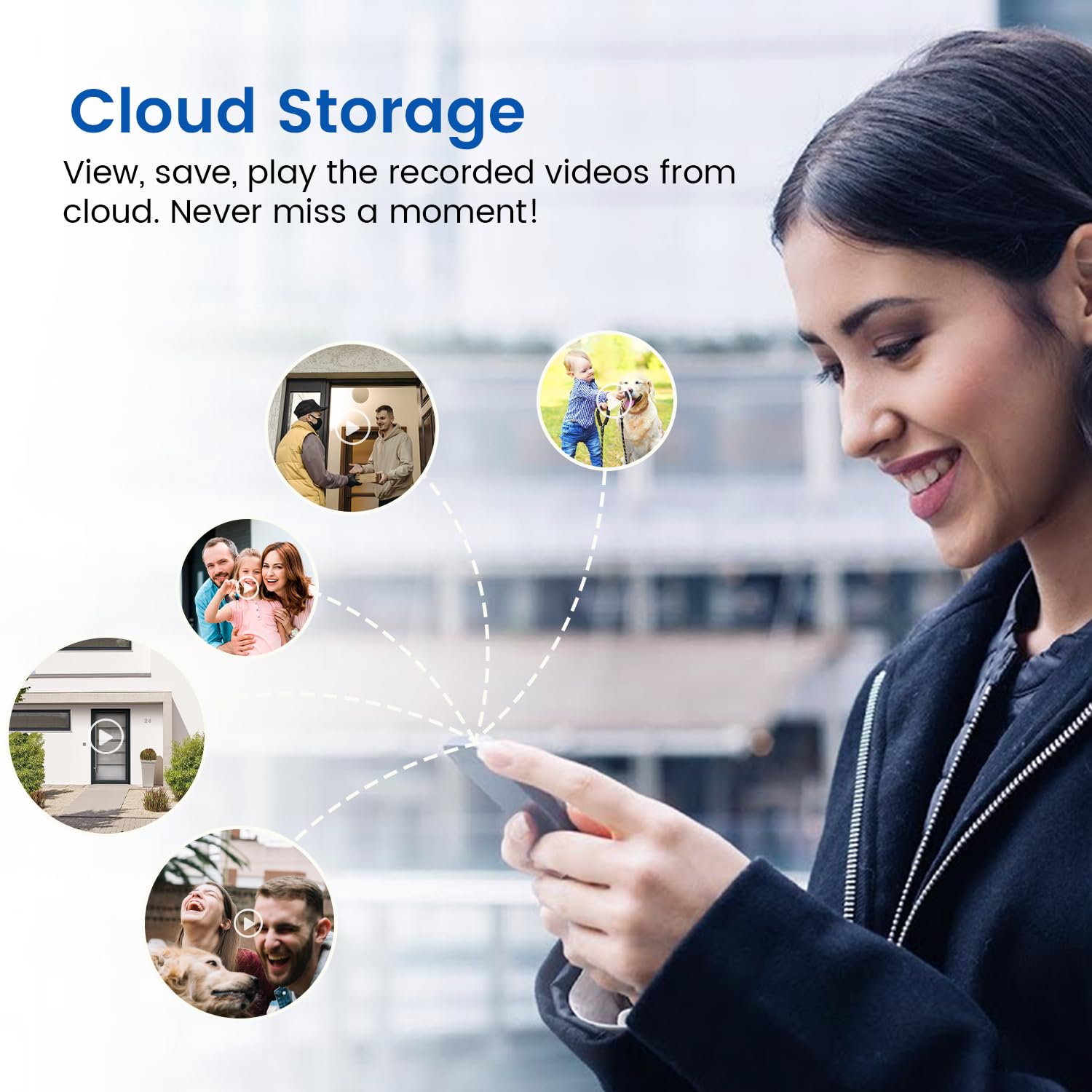 Smart Wireless Video Doorbell For Home Security And Visitor Monitoring 9044901495004-1