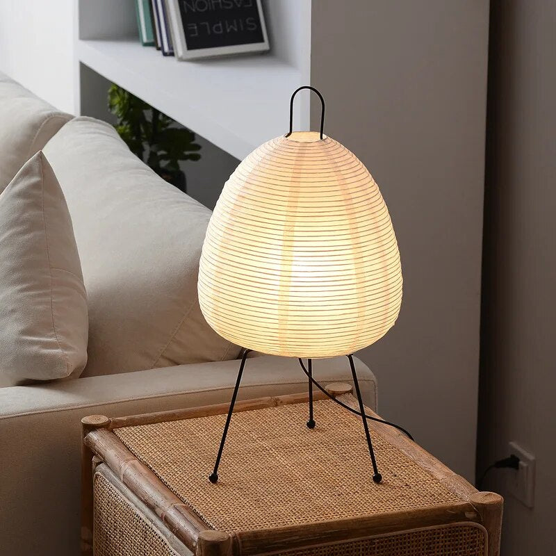 Soft Glowing Japanese Rice Paper Lamp For Calm Relaxing Room Ambience 9959376552269-1