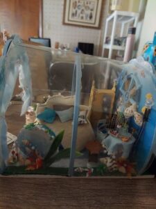 3D Under The Sea Ocean & Fish Room Tent Doll House For Children photo review