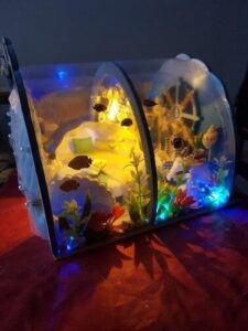 3D Under The Sea Ocean & Fish Room Tent Doll House For Children photo review