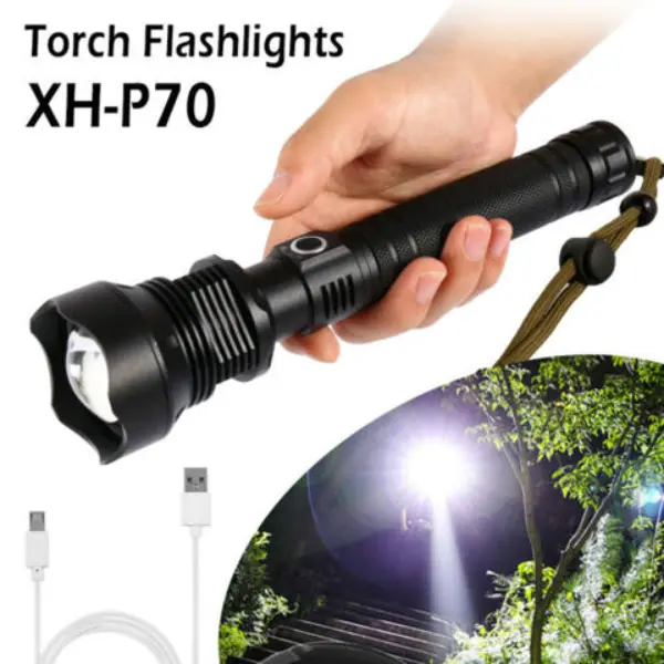 90000 Lumens Xlamp Xhp70.2 Most Powerful Led Flashlight2