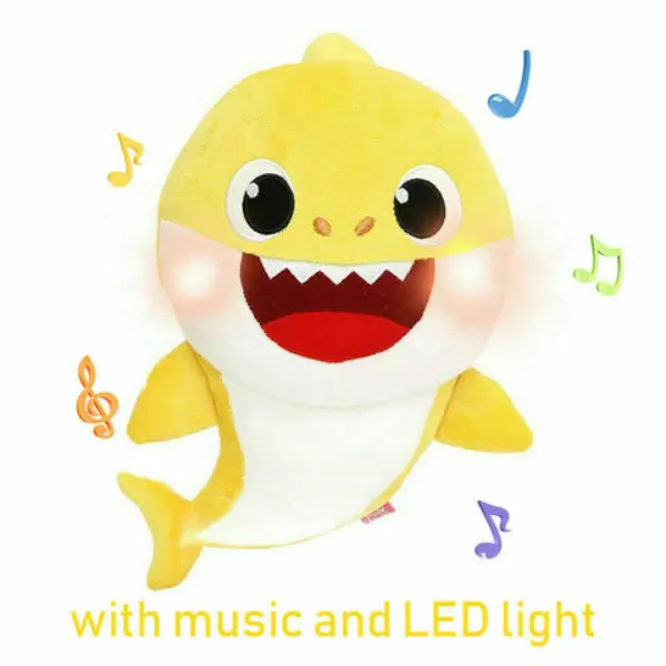 Baby Shark With Cartoon Music Plush Toy