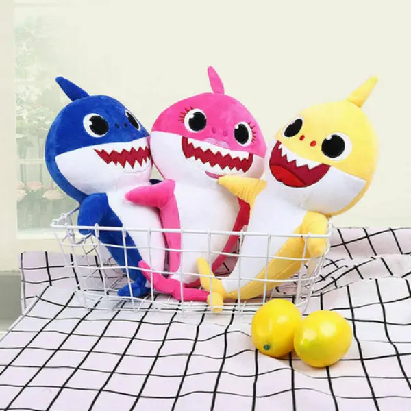 Baby Shark With Cartoon Music Plush Toy