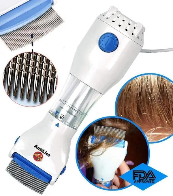 Chemical Electric Head Lice Treatment Comb