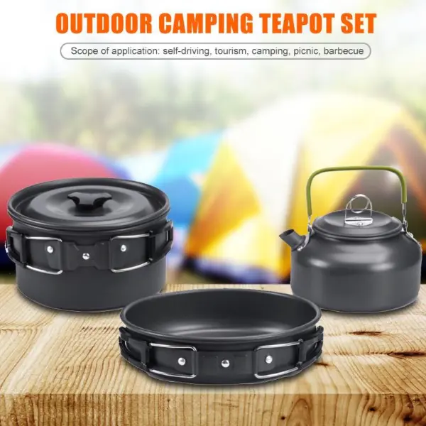 Complete Camping Cookware Set