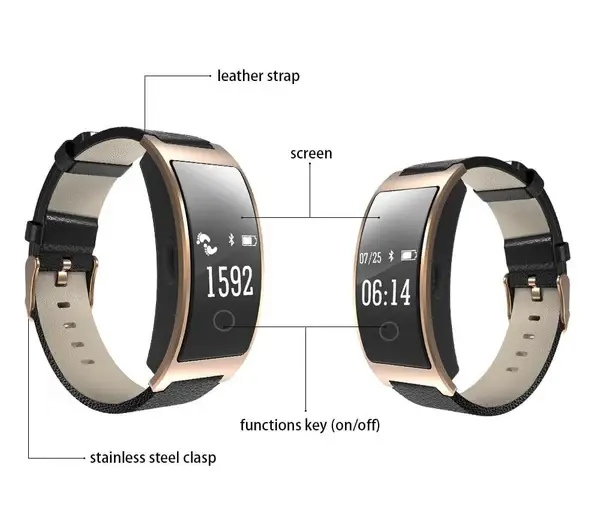 Fitband Blood Pressure Smart Watch Heart Rate Monitor And Pedometer12