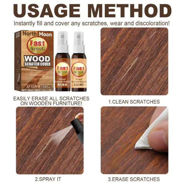 Fix It Wood Scratch Repair Spray