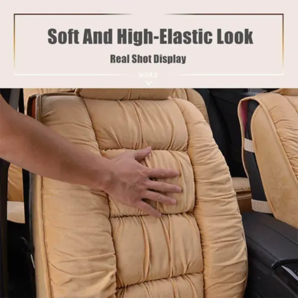 Heated Car Seat Cover Comfortable Car Seat Cover Cushioned Beaded Seat Cover