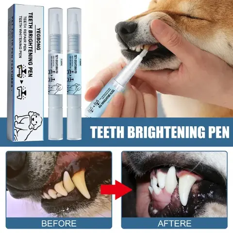 Pet Teeth Cleaning Pen - Pet DogCat Teeth Cleaning Pen