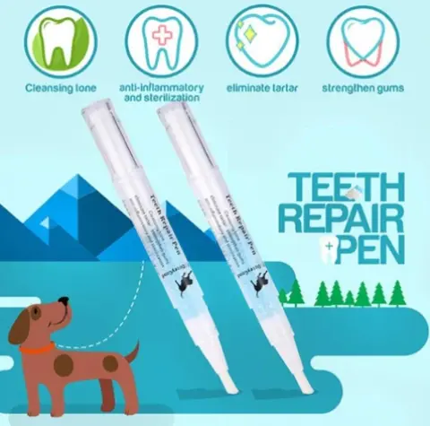 Pet Teeth Cleaning Pen - Pet DogCat Teeth Cleaning Pen