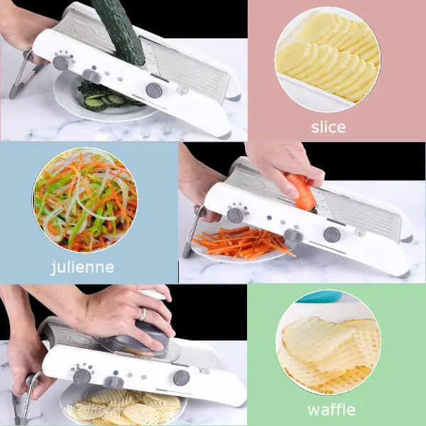 Professional Stainless Steel Mandoline Slicer Across U S