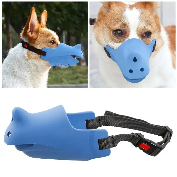 Rhino Mouth Shape Dog Muzzle3