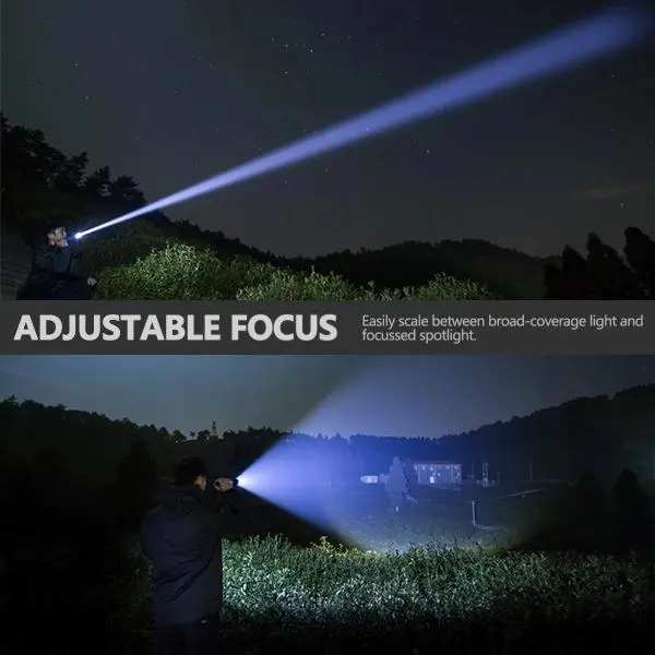 The Worlds Most Powerful Led Police Flashlight With Zoom2