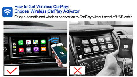 Wireless Carplay Dongle For Iphone & Android