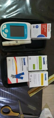 Cholesterol Home Test Kit 3 In 1 Monitor Set photo review