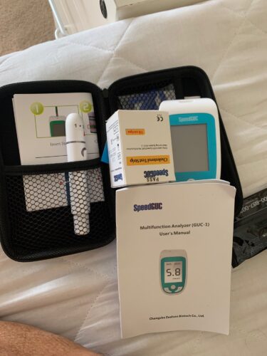 Cholesterol Home Test Kit 3 In 1 Monitor Set photo review