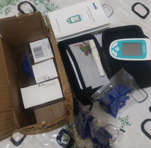 Cholesterol Home Test Kit 3 In 1 Monitor Set photo review